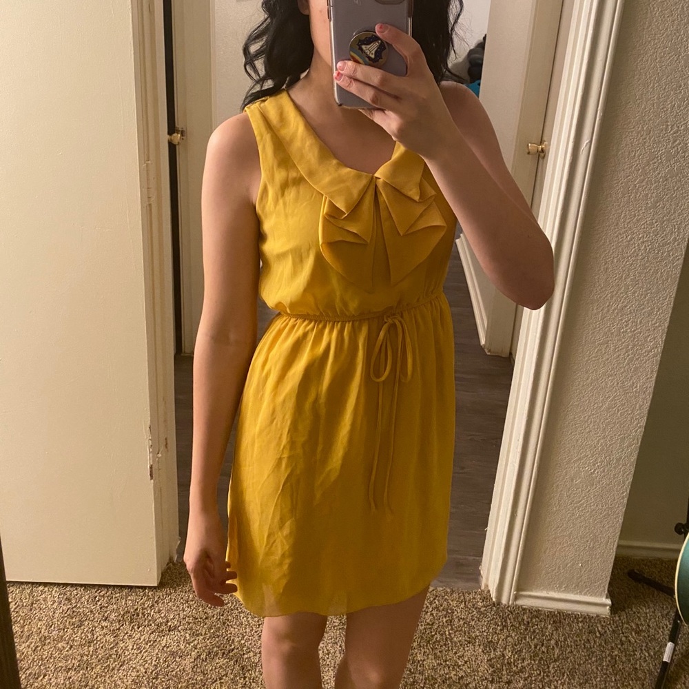 Sweet Storm Yellow dress